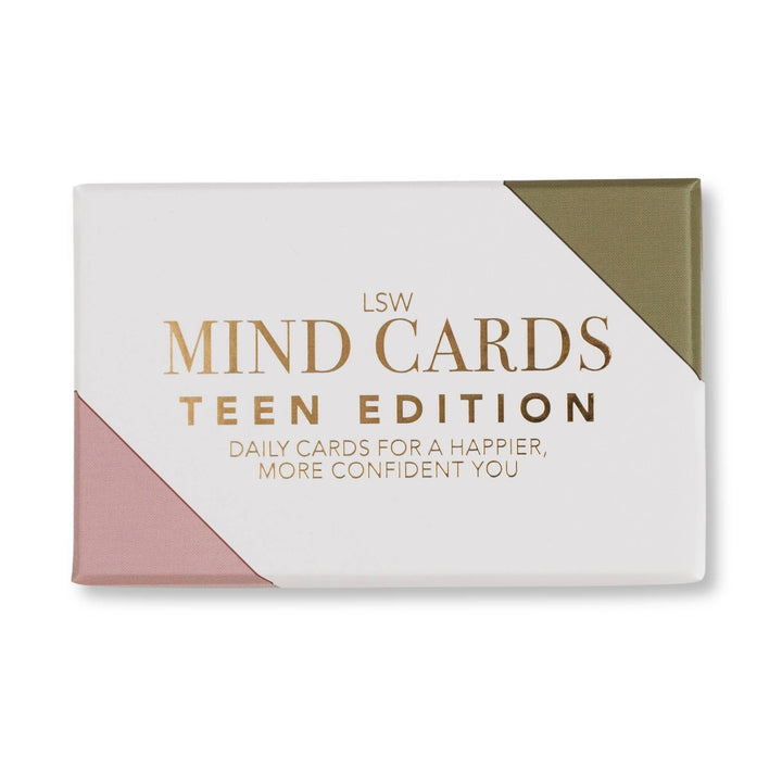 Box of LSW Mind Cards Teen Edition on a white background