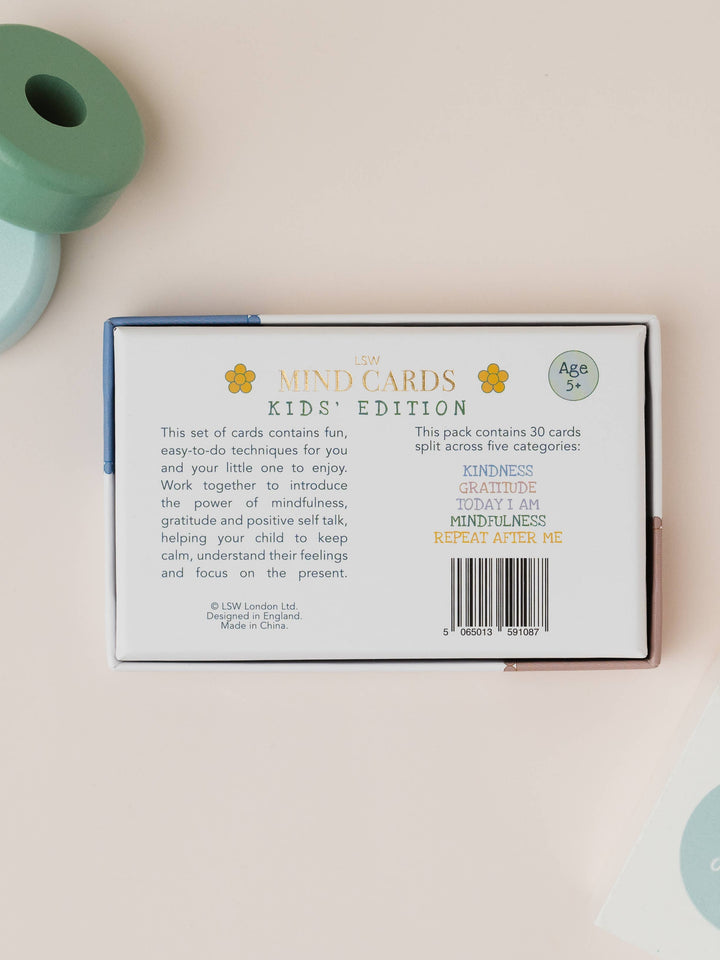 Mind Cards Kids' Edition packaging on a light background