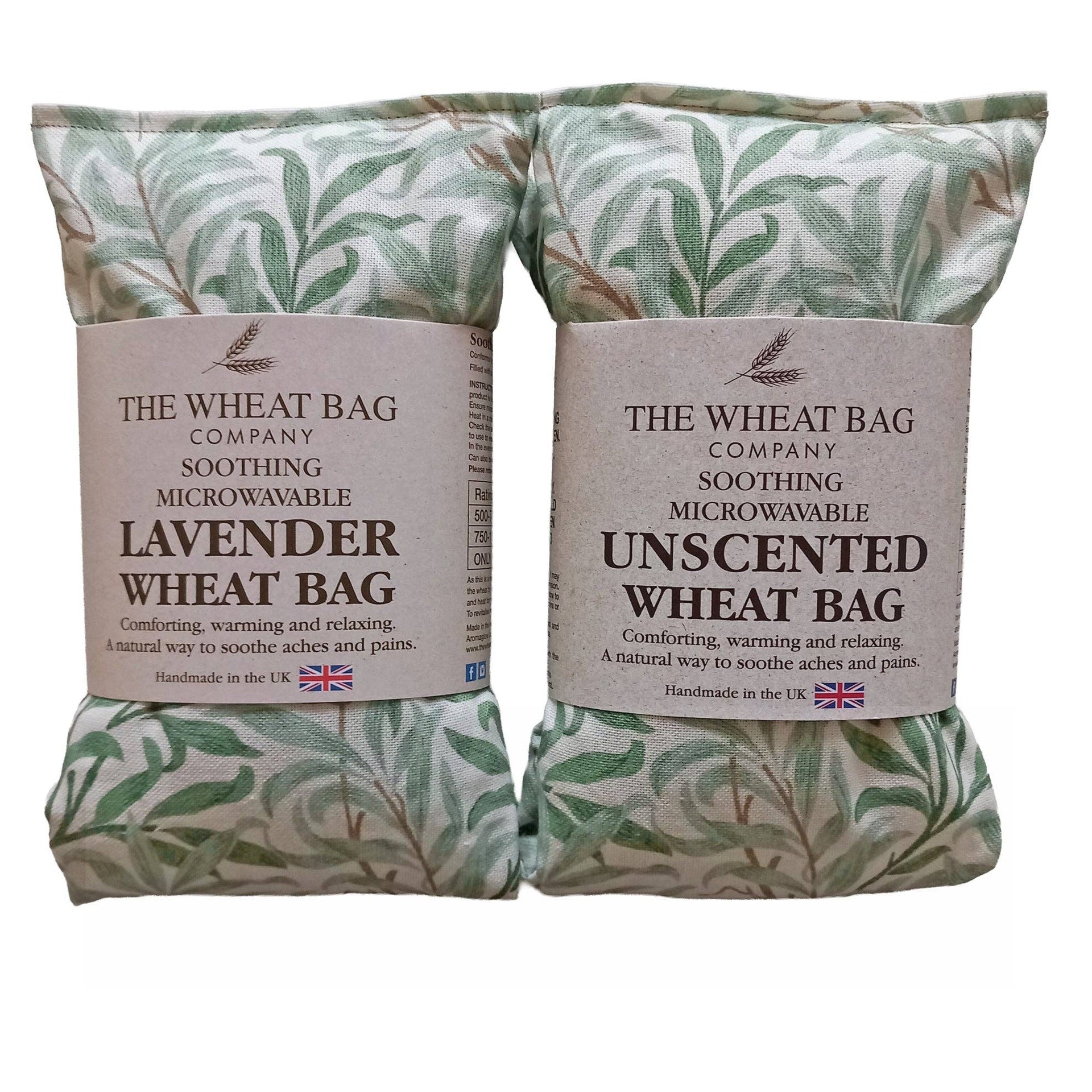 Wheat Heat Wrap – William Morris Willow Sage Cotton Wheat Bag