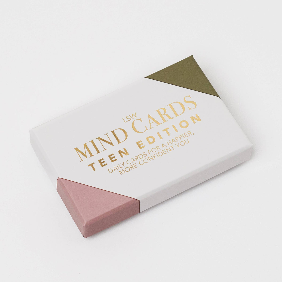 Packaging of Mind Cards Teen Edition on a white background