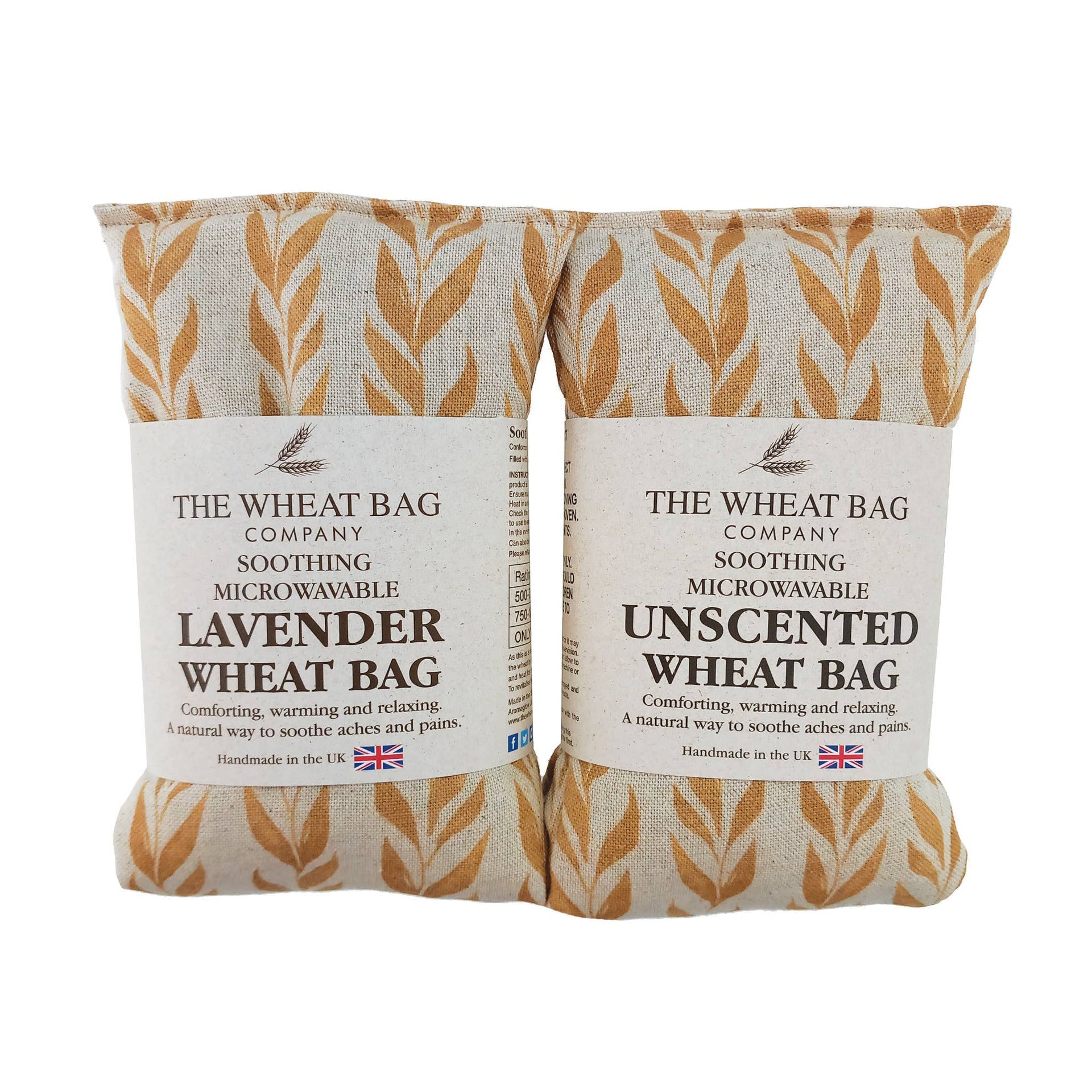 Gold Leaf Wheat Bag