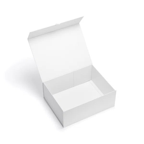 White open box on a white background
